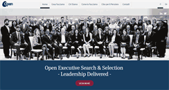 Desktop Screenshot of open-executive.com